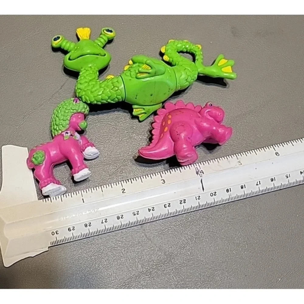 Vtg‎ Lot McDonald's Happy Meal Toy Mix 'em Up Monsters Corkle 1988